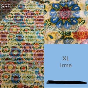 LuLaRoe Irma Size XL BNWT